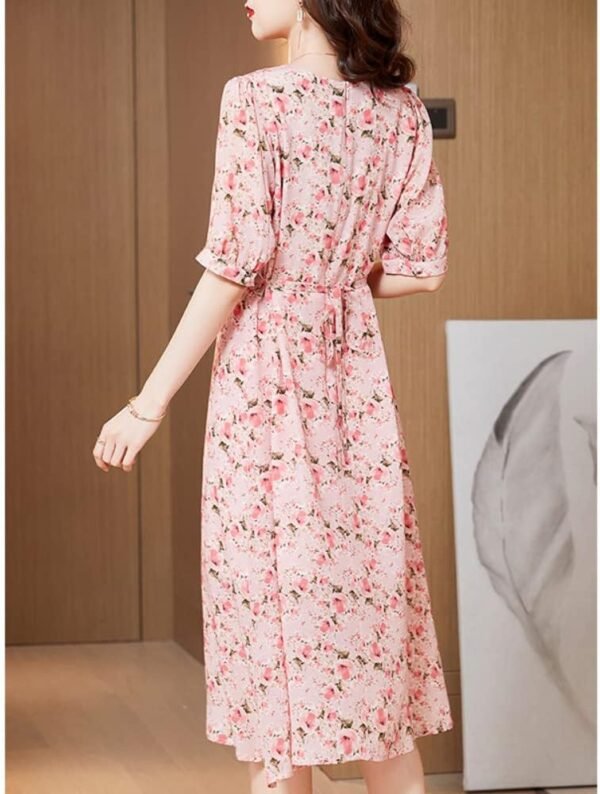 610Kv4b9nPL._AC_UY1000_ Free Size Dress Female Spring Summer Gentle Temperament Slim A line Skirt fine11