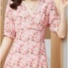 610tx1T3j5L._AC_UY1000_ Free Size Dress Female Spring Summer Gentle Temperament Slim A line Skirt fine11
