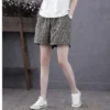 b79254aca9a327fda0b0a3bdc490661d.webp Free Size Seluar Pendek Perempuan Korean Style Women Shorts Women High Waist Wide Leg Shorts Woman Style