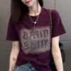 cn-11134207-7ras8-mctanu6lhb7kd7.webp Free Size Fix Rhinestone Purple Baggy Vintage T shirt Women s Short Sleeve