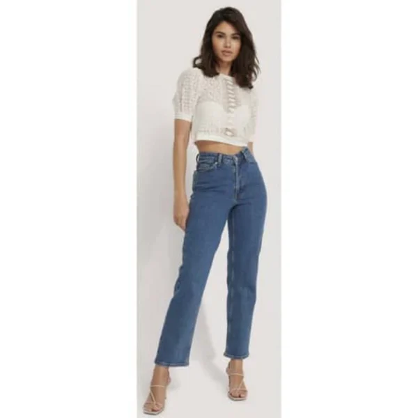 my-11134201-23030-ovmoxzjhlgovde.webp Free Size LADIES STRECHBLE STREET CUT JEANS PANTS