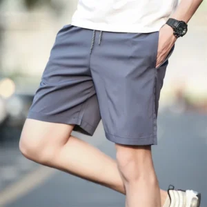 sg-11134201-22090-9awkq1ecnvhv61.webp Free Size Men Shorts Casual Short Pants Men Sports Shorts Cropped Shorts Drawstring Shorts Men s Clothing