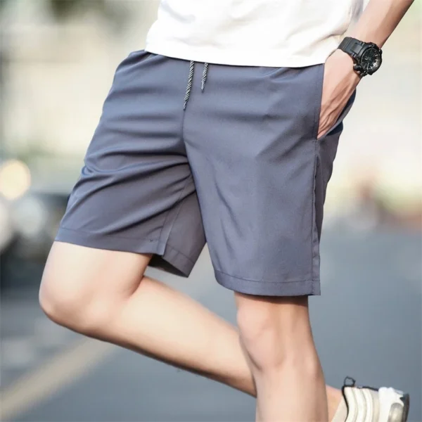 sg-11134201-22090-9awkq1ecnvhv61.webp Free Size Men Shorts Casual Short Pants Men Sports Shorts Cropped Shorts Drawstring Shorts Men s Clothing