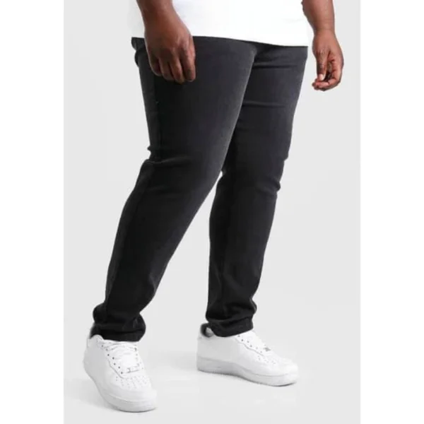 Free Size  MEN S SKINNY SLIM FIT PLUS SIZE PANTS