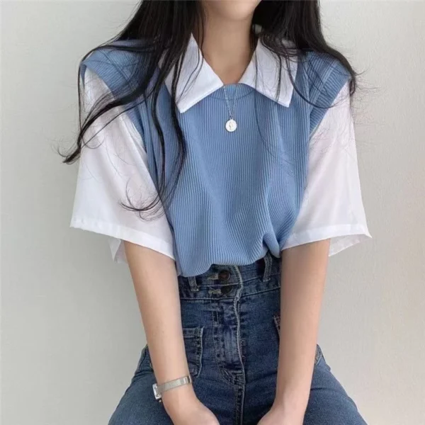 Free Size Polo Shirt Women Shir