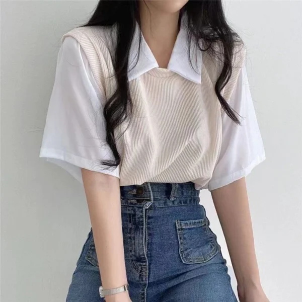 Free Size Polo Shirt Women Shir