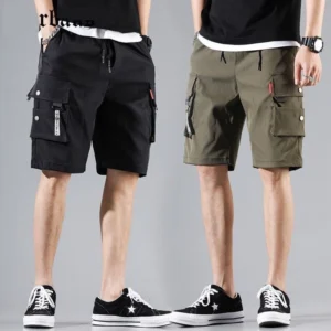 sg-11134201-7rcdc-lr01tsdss71sdb.webp Free Size Cargo Shorts Men Casual Shorts Skorts Multi Pocket Korean Man Short Pants Men S Shorts