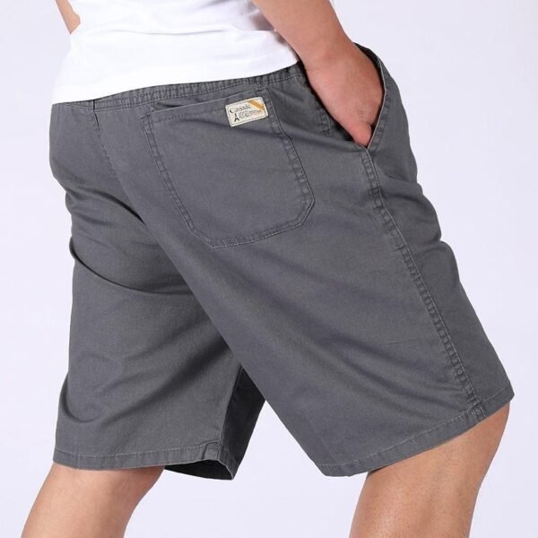 Free Size High Quality Men Casual Shorts Plus Size Drawstring Short Pants