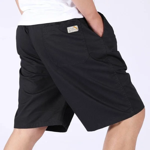 Free Size High Quality Men Casual Shorts Plus Size Drawstring Short Pants
