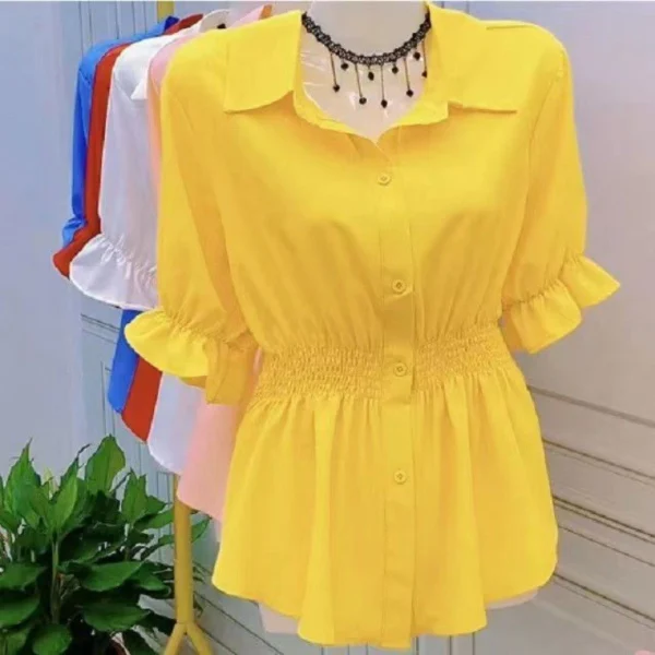 sg-11134201-7rff2-m48ochgwkim92a.webp Free Size Women Top Women Clothes Plain Blouse