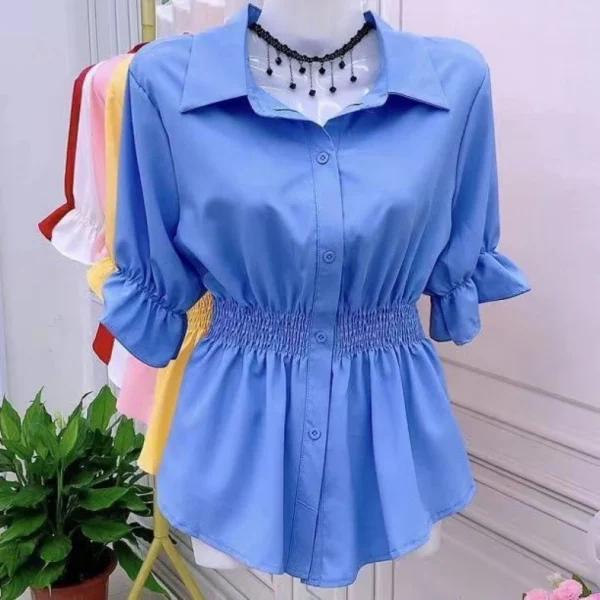sg-11134201-7rfht-m48ocgagamko12.webp Free Size Women Top Women Clothes Plain Blouse
