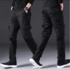 Free Size MEN S CARGO 6 POCKET SLIM FIT PAKAI BELT  PANTS GOOD QUALITY