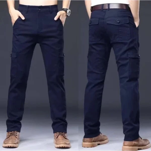 Free Size Sale6 Pocket pants LeLaki Baru Khain Tebal Seluar Cargo Slack Lelaki Working Slack Cargo Pants Lelaki