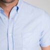 short-sleeve-everyday-shirts-blue-oxford-wrinkle-free-short-sleeve-shirt-44754065981738 Free Size Formal Men